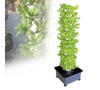 Tour hydroponique, système de Culture hydroponique de Jardin, Tour Verticale, kit de Culture hydroponique pour Les Amateurs de Jardinage, Mini-Culture d'herbes aromatiques en intérieur et en