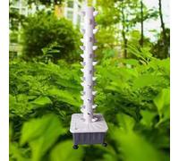 Tour hydroponique, système de Culture hydroponique, kit de Culture aéroponique en Tour pour la Cuisine à Domicile avec Pompe et réservoir d'eau Amovible 45