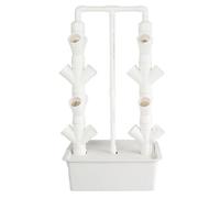 Tour hydroponique, système de Culture hydroponique, kit de Tour Verticale d'intérieur 16/24/32 Trous avec Pompe et réservoir d'eau Mobile pour Amateurs de Culture, 16 Trous