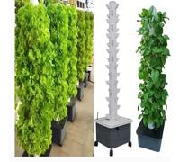 Tour hydroponique, système de Culture, système de Culture intérieur et extérieur, Tour de Culture Hors Sol, kit de Culture aéroponique 45 Trous