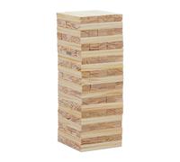 Tour infernale jeu d'équilibre blocs empilables 200 pièces intérieur/extérieur