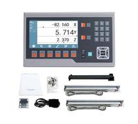 Tour LCD YH800-2P Lecture numérique multi-langues Encodeur optique d'encodeur linéaire de 50mm à 1000mm Kit d'affichage numérique pour tour(NEW BIG LCD DRO SET)