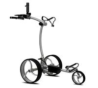 tour-made RT-610S Chariot de Golf électrique I Frein de Descente I Nombreux Accessoires I Batterie au Lithium 27-36 Trous I Chariot 3 Roues Pliable I Qualité de Marque Allemande