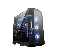 Tour mid-tower ACADIA PC COMET 6 ventilateurs ARGB Verre trempé USB-C Noir