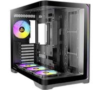 Tour midi Antec 0-761345-10225-4 Boîtier PC noir 4 ventilateurs pré-installés