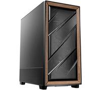 Tour midi Antec FLUX SE Boîtier PC noir, bois