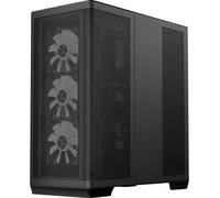 Tour midi APNX APNX C1-R-BK-V1 Boîtier gaming noir