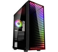 Tour midi Kolink VOID RIFT Boîtier gaming, Boîtier noir