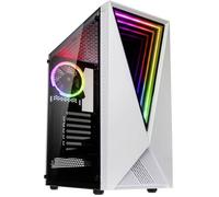 Tour midi Kolink VOID WHITE Boîtier gaming, Boîtier blanc