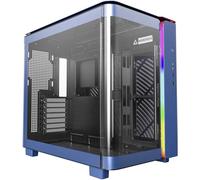 Tour midi MONTECH KING 95 Tempered Glass ARGB Boîtier PC bleu