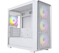Tour midi MONTECH X5M Boîtier PC, Boîtier, Boîtier gaming blanc