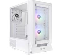 Tour midi Thermaltake Ceres 350 MX Snow White Boîtier PC blanc neige