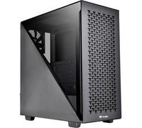 Tour midi Thermaltake Divider 300 TG Air Black Boîtier PC noir 2 ventilateurs pré-installés, fenêtre latérale, filtre anti-poussière