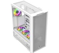 Tour midi Thermaltake S380 TG ARGB Snow White Boîtier PC blanc neige