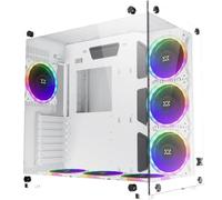 Tour midi Xigmatek PC- Gehäuse Xigmatek Aquarius Plus Arcti Boîtier PC blanc
