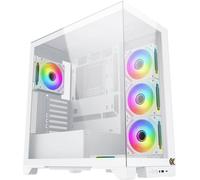 Tour midi Xigmatek PC- Gehäuse Xigmatek Endorphin Ultra Arc Boîtier PC blanc fenêtre latérale