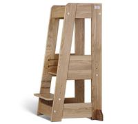 tiSsi ® Tour d'apprentissage Montessori en chêne Naturel