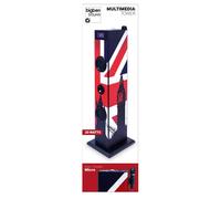 Tour multimédia enfant décor drapeau anglais MP3 20 Watts USB+ Micro