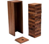 Tour Oscillante Gr. Xl-Hauteur 30 Cm-Condo-Tour En Bois-Jeu D'adresse-Jeu De Société En Bois