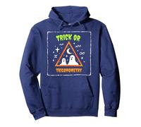 Tour ou trigonométrie pour Professeur de mathématiques d'halloween Sweat à Capuche, Unisexe pour Adultes, Bleu Marine, XL
