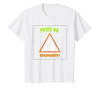 Tour ou trigonométrie pour Professeur de mathématiques d'halloween T-Shirt, Enfant, Blanc, 2 Ans