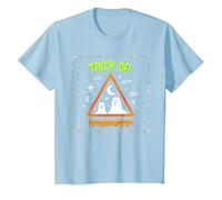 Tour ou trigonométrie pour Professeur de mathématiques d'halloween T-Shirt, Enfant, Bleu Céleste, 6 Ans