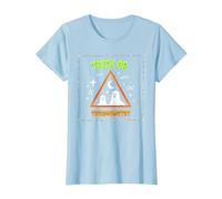 Tour ou trigonométrie pour Professeur de mathématiques d'halloween T-Shirt, Femme, Bleu Céleste, M