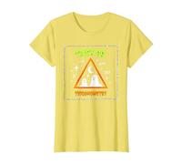 Tour ou trigonométrie pour Professeur de mathématiques d'halloween T-Shirt, Femme, Citron, L