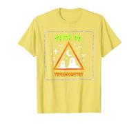 Tour ou trigonométrie pour Professeur de mathématiques d'halloween T-Shirt, Homme, Citron, 3XL