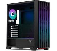 YEYIAN Phoenix Gamer Boîtier PC | Tour Médian | ATX, M-ATX, ITX | Panneau Avant Adressable | Panneau Latéral Maille de Fer | 4 Ventilateurs ARGB PWM | 3 Avant 1 Arrière 120mm | CPU 170mm | GPU 400mm