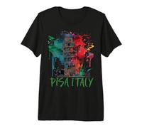 Tour penchée de Pise en Italie - Monument Toscane T-Shirt Haut de Gamme