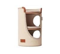 Tour pour Chat All in One Barrel Cat Tree Integrates Climbing Frame Bed D'intérieur