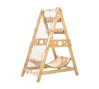 Tour pour Chat avec hamac, Poste à gratter, Cadre d'escalade interactif, Center d'activité pour l'interaction, Repos, entraînement en intérieur