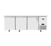 Tour Réfrigéré Positif 3 Portes 400 x 600 - Profondeur 800 - Atosa