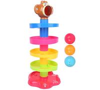 Tour Tourbillonnante de Rouleau de Boule de Couleur Vive pour Enfants, Jouet de motricité Fine, Cadeau éducatif 15,9 X 6,7 Pouces