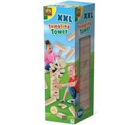 Tour Tumbling XXL - Jeu d'adresse - SES CREATIVE - Version XXL pour l'extérieur, passionnant pour les enfants et les adultes. Bois naturel G