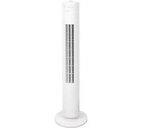 Clatronic Tour de ventilateur TVL 3770 – Silencieuse, Oscillante, 3 vitesses, 78 cm – Blanc