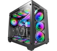 Tour XXL E-ATX Mars Gaming MCV3 Noir Fenêtre Frontale et Latérale en Verre Trempé G
