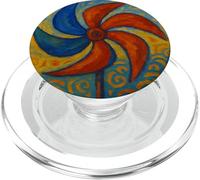 Tourbillon de Rotation du Vent Post-impressionnisme PopSockets PopGrip pour MagSafe