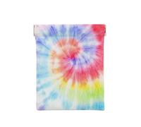 Tourbillon en Spirale Arc-en-Ciel Tie Dye, Sac de Rangement pour Femmes, Portefeuille supérieur à Presser, Petit Porte-Monnaie, Pochette de Changement