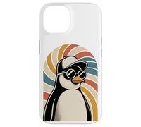 Tourbillon Rétro Manchot Lunettes de Soleil Manchots Coque pour iPhone 14