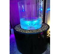 Tourbillon tornade bulle fontaine étang jeu d'eau extérieur magasin exposition de luxe