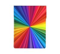 Tourbillons aux Couleurs de l'arc-en-Ciel,Housse en Cuir synthétique pour Ordinateur Portable, Sacoche pour Ordinateur Portable, Sacoche pour Tablette