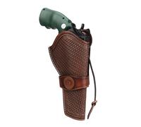 TOURBN Étui pour pistolet en cuir véritable western cowboy - Ceinture pour revolver et arme de poing