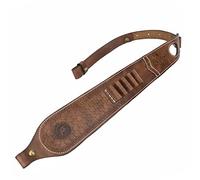 Tourbn Porte-munitions en Cuir de Luxe avec élingue de Fusil rembourrée avec Trou de Repos
