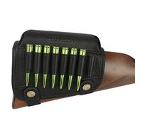 TOURBON Chasse Fusil Carabine Fesses Joues Coussin Repos Arme à Munitions Noir (pour droitier)