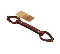 TOURBON Cuir Vélo Cadre Manipuler Bicyclette Peu Ascenseur - Marron