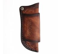 TOURBON Étui en cuir pour outils multifonctions EDC pour ceinture et couteaux de poche Cadeau fait main