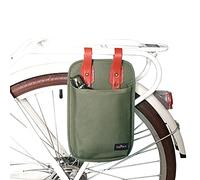 Tourbon Sacoche de vélo en Toile Anti-gaspillage pour Guidon de vélo - Vert (Vert- U Lock Bag)