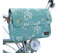 Tourbon Sacoche de vélo en Toile imperméable Motif Fleurs